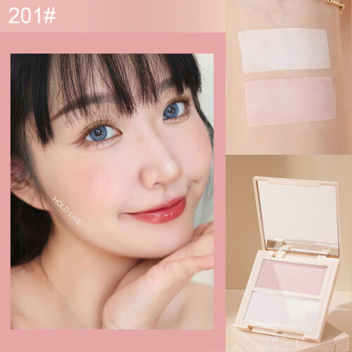(As show, One size) HOLD LIVE Two-tone Matte Highlighting Powder