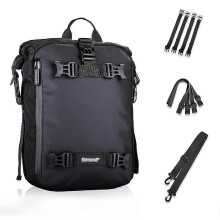 (20L, One size) Large Capacity Motorcycle Bag Waterproof Luggage Pack Multi-Function Motorbike Saddle Rack Trunk Luggage Bags
