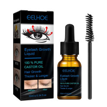(As show, One size) EELHOE Eyelash Growth Serum Enhancer Lash Boost Serum for Longer Fuller Thicker Lashes 10ML/ Bottle Portable