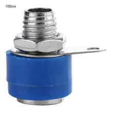 (As show, One size) 100pcs 4mm Full Seal Insulated Safety Protection Speaker Banana Plugs Audio Connector