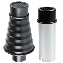 (As show, One size) Godox AD-S9 Snoot with Honeycomb Grid for WITSTRO Speedlite Flash AD180 AD360 AD200