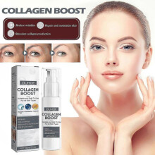 (1PCS)Ouhoe Collagen Anti-aging Essence Repairing Eye Circle Hydrating Moisturizing Anti-wrinkle Essence Moisturizer Tw
