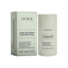 Ouhoe Transparent Protection Stick Summer Outdoor Uv Protection Clear Clear Non-Sticky Portable Prot