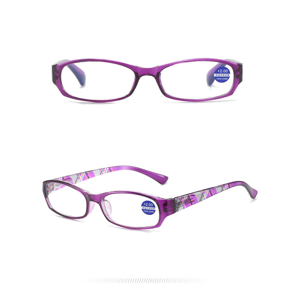 (3 Pieces Purple) Women Stylish Flower Reading Glasses +1.00 to +4.00-image-OPC-PHDVRDX-NEW
