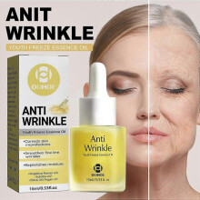 OUHOE Anti-Wrinkle Freezing Age Youth Essence Oil, Moisturizing Firming Skin Fade Lines And Brighten