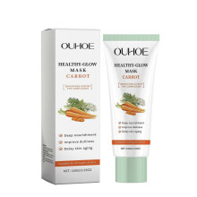 Ouhoe Carrot Smear Mask Gentle Nourishing Facial Skin Moisturizing Skin Care Facial Mask