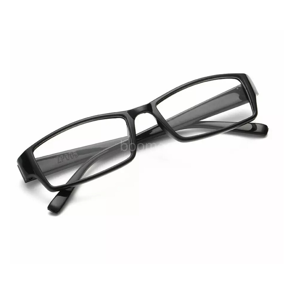 (+4.00 / +4.0, Black frame) Reading Glasses 2 Packs Mens Womens +1.0 +1.5 +2.0 +2.5 +3.0 +3.5 +4.0-image-OPC-PHDVVV2-NEW