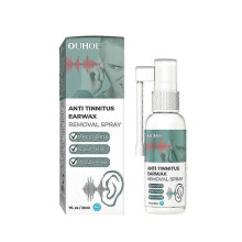 OUHOE Tinnitus Spray, Relieve Tinnitus Earplug Clean Earwax Ear Health Care Spray