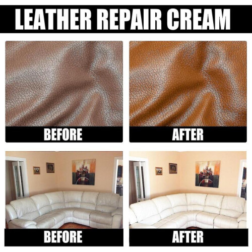 (style 2)Ouhoe Leather Cleaner Bag Sofa Leather Care Agent Decontamination Cleaning 1