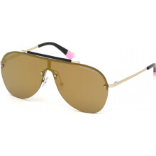 Lunettes de soleil - Victoria's Secret - VS0012-28E - Métal doré - Verres bruns - Protection UV 2