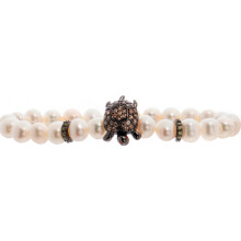 Lancaster JLA-BR-TURTLE-4-WH Ladies Bracelet