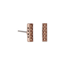 Ohrringe - DKNY JEWELERY - THE CITY STREET 5520082 - Rosa - Metall - Goldfarben