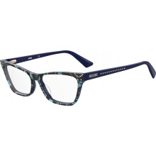 Sonnenbrille - MOSCHINO - MOS581 - Farbe havanna - Braune Gläser - Größe 55/140/14