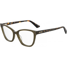Lunettes de soleil - MOSCHINO - MOS595 JRI/17 - Acétate - Couleur Khaki - Verres Verts