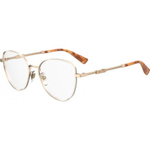 Aurinkolasit - Moschino - MOS601-IJS - Ivorin kultainen väri - Harmaat linssit - UV-suoja 2