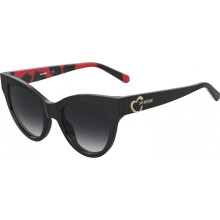 Aurinkolasit - LOVE MOSCHINO - Mol053/s UYY/9O - Musta - Punainen - Harmaat linssit - Yhteensopiva