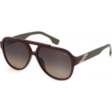 Óculos de Sol Fila SFI459 59/14/145 Vermelho Brilhante Acetato UNISSEX SFI459