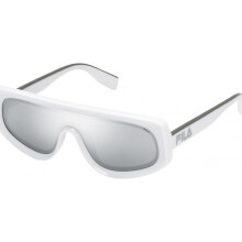 Lunettes de soleil - Fila - SF9417994AOX - Couleur blanche/miroir argenté - Protection UV - Forme carrée