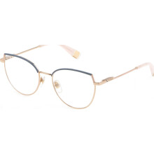 Gafas de vista - FURLA - VFU585 - Metal - Cobre dorado brillante - 51/19/135