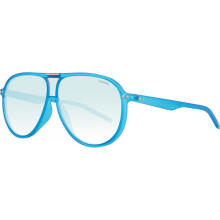 Sonnenbrille - Polaroid - PLD 6025/S-15M - Hellblaue Fassung - Blaue Spiegelscheibe - Schutzkategorie 4