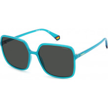 Polaroid Sonnenbrille PLD 6128/S 59/17/145 MVU AZUR POLYCARBONAT DAMEN PLD SUN PLD 6128/S MVU 59 17 145