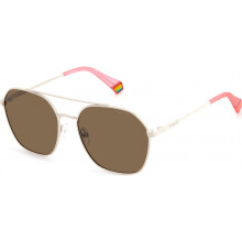 Lunettes de Soleil Polaroid PLD 6172/S 57/17/140 10A BEIGE STAINLESS STEEL UNISEX PLD SUN PLD 6172/S 10A 57 17 140