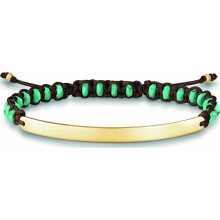 Bracelet Femme - Thomas Sabo - LBA0056-896-17 - Argent - Vert - 14,5-21 cm