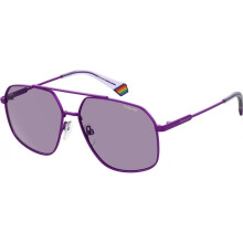 Unisex Sonnenbrille - Polaroid - PLD 6173S - Farbe Lila - Metallrahmen - Trendstil