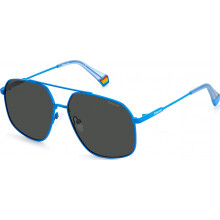 Sonnenbrille - Polaroid - PLD6173SMVUM9 - Edelstahl - Sechseckig - Unisex