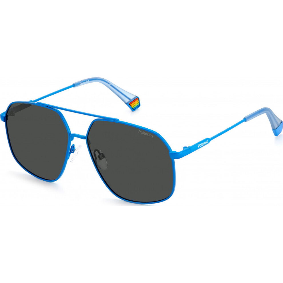 New Polaroid Men's Pld-6173-S-Mvu-M9 Pld 6173 58 S Mvu M9 Sunglasses