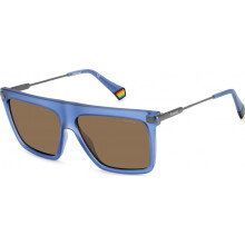 Polaroid Sonnenbrille PLD 6179/S 58/13/140 FLL MATTE BLAU POLYCARBONAT HERREN PLD SUN PLD 6179/S FLL 58 13 140