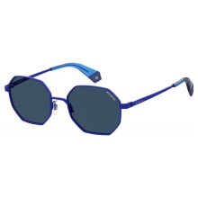 Sonnenbrille - Polaroid - 6066/S - Kategorie 3 - Unisex - Blau-Graues Metall