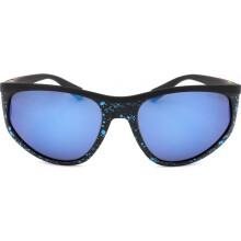 Sonnenbrille - Polaroid - Wayfarer 7033/S - Schwarz/Blau - UV400-Schutz - Unisex