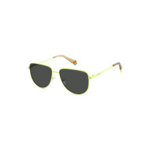 Lunettes de Soleil - Polaroid - PLD 6196/S/X - Unisexe - Métal - MATTE LIME/GREY