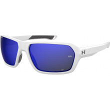 Zonnebril Under Armour UA RECON 64/15/125 Matte wit Polyamide MAN UA RECON