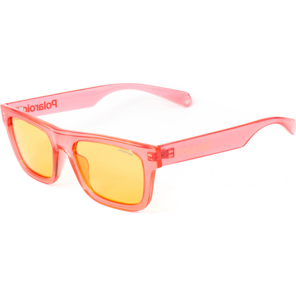 New Polaroid Men's 6050-S-35J-53 6050 53 S 35J Sunglasses Pink