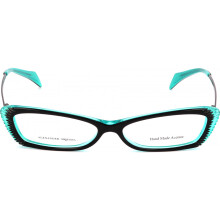 Lunettes - Alexander Mcqueen - AMQ4163R2K - Métal noir - Ronde - Protection catégorie 2