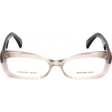 Lunettes - Alexander Mcqueen - AMQ4203K6M - Métal noir - Forme ronde - Protection catégorie 2