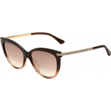 Zonnebril Jimmy Choo AXELLE/G/S 56/16/145 Bruin geschaduwd beige Acetaat VROUW AXELLE/G/S
