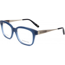Brille - Bottega Veneta - BV242F2G - Farbe Blau und mattes Silber - UV-Schutz - Eleganter Stil