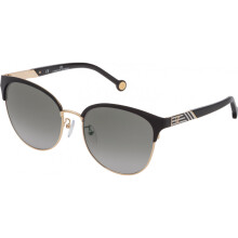 Sonnenbrille - Carolina Herrera - SHE119560302 - Rosa - Metall - UV-Schutz 100%