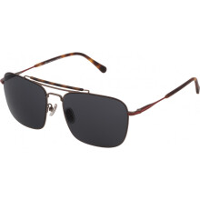 Sonnenbrille - Carolina Herrera - SHE159-580627 - Goldmetall - Braune Gläser - UV-Schutz 4