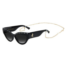 Lunettes de soleil - Jimmy Choo - SONJA/G/N/S - Noir - Chic - Femme