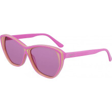Aurinkolasit - Karl Lagerfeld - KL6103S-664 - Vaaleanpunainen väri - Siniset linssit - Kategorian 3 suoja