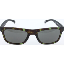 Sonnenbrille - adidas - AOR005 - Acetatgestelle - Farbe Havanna und Grün - Grüne Gläser