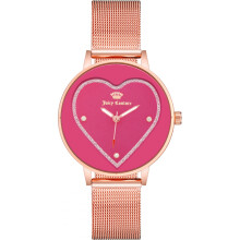 Montre femme - Juicy Couture - JC1240HPRG - Acier inoxydable - Cadran métal 38mm - Analogique