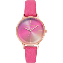 Montre femme - Juicy Couture - JC1256RGHP - Cuir - Quartz - 34mm