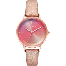 Montre - Juicy Couture - JC1256RGRG - Cuir - Quartz - 34mm Doré Rose
