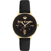 Montre femme - Juicy Couture - JC1264GPBK - Cuir - Quartz - 38mm