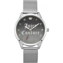 Montre femme - Juicy Couture - JC1279BKSV - Acier inoxydable - Quartz - Analogique